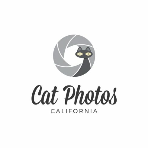 Cat Logo Cat Photography Logo cover image.