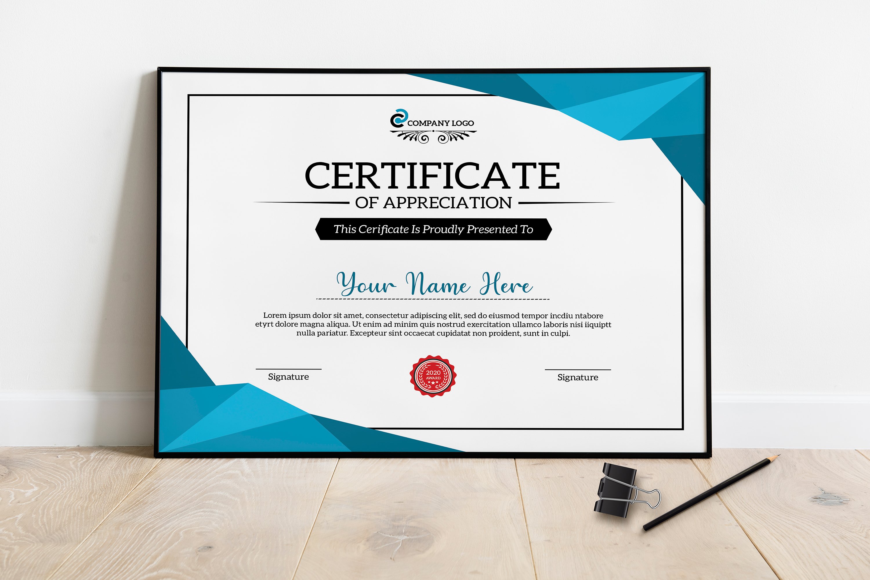 certificate template 4 781