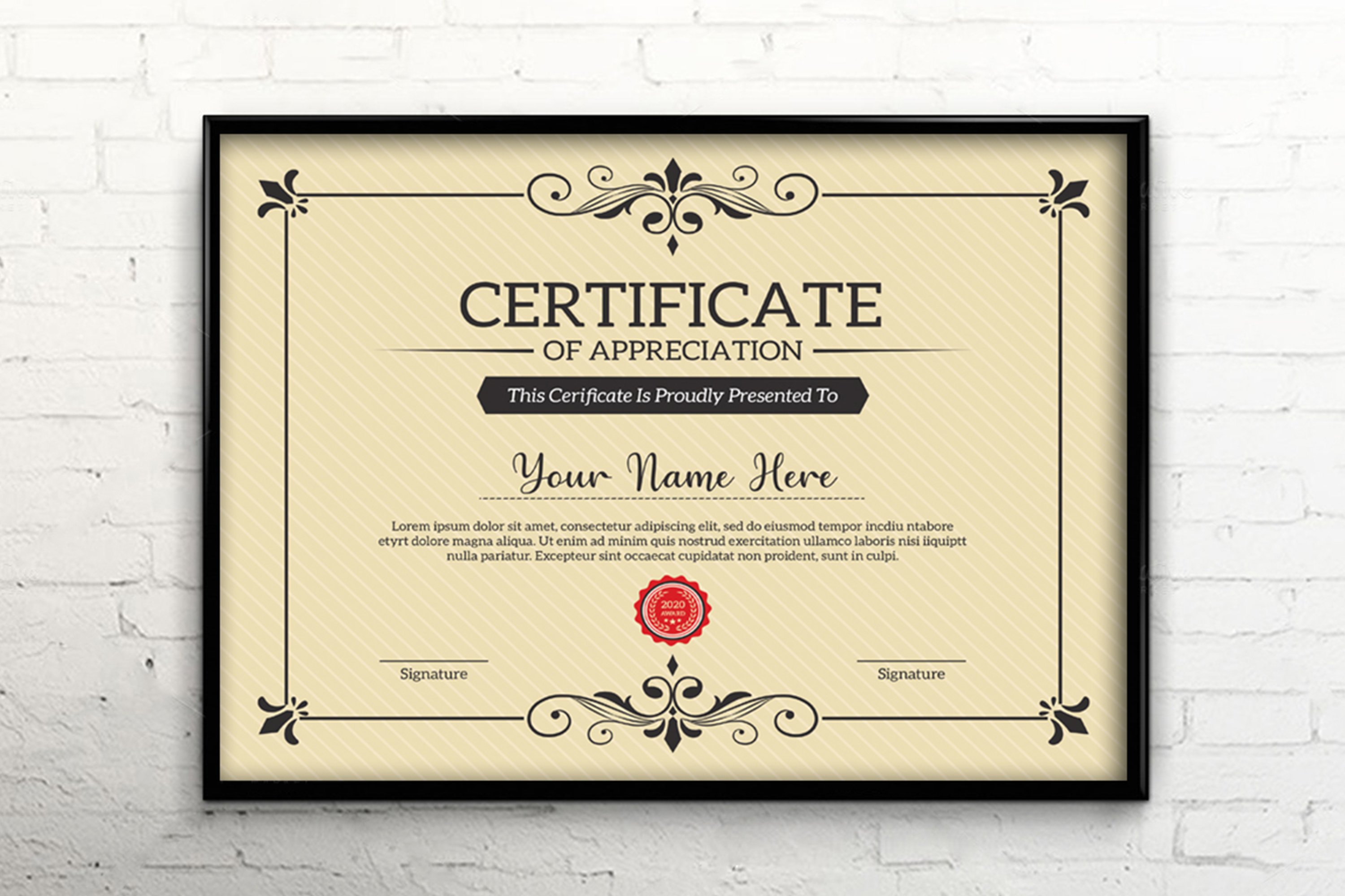 certificate template3 481
