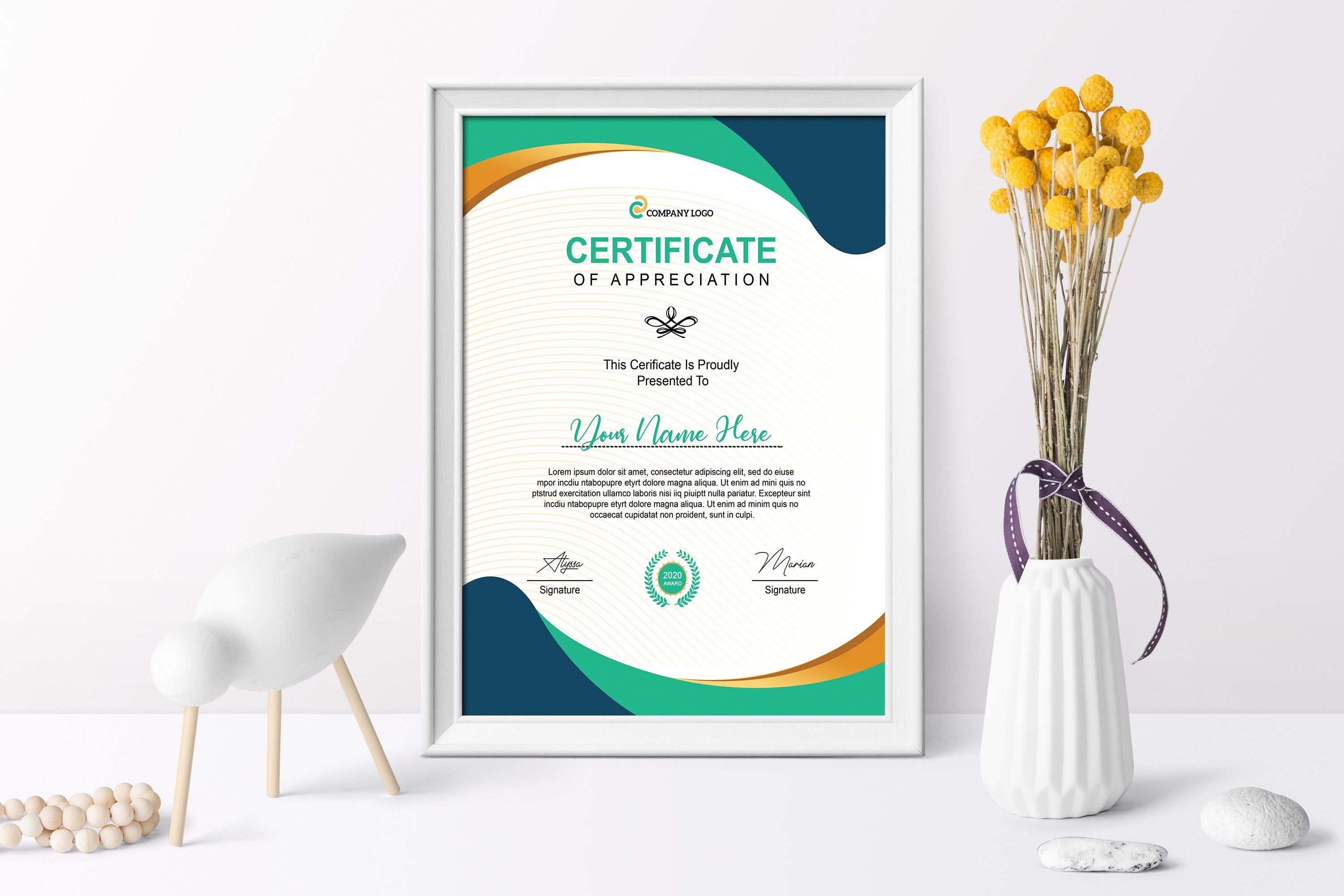 certificate template3 930