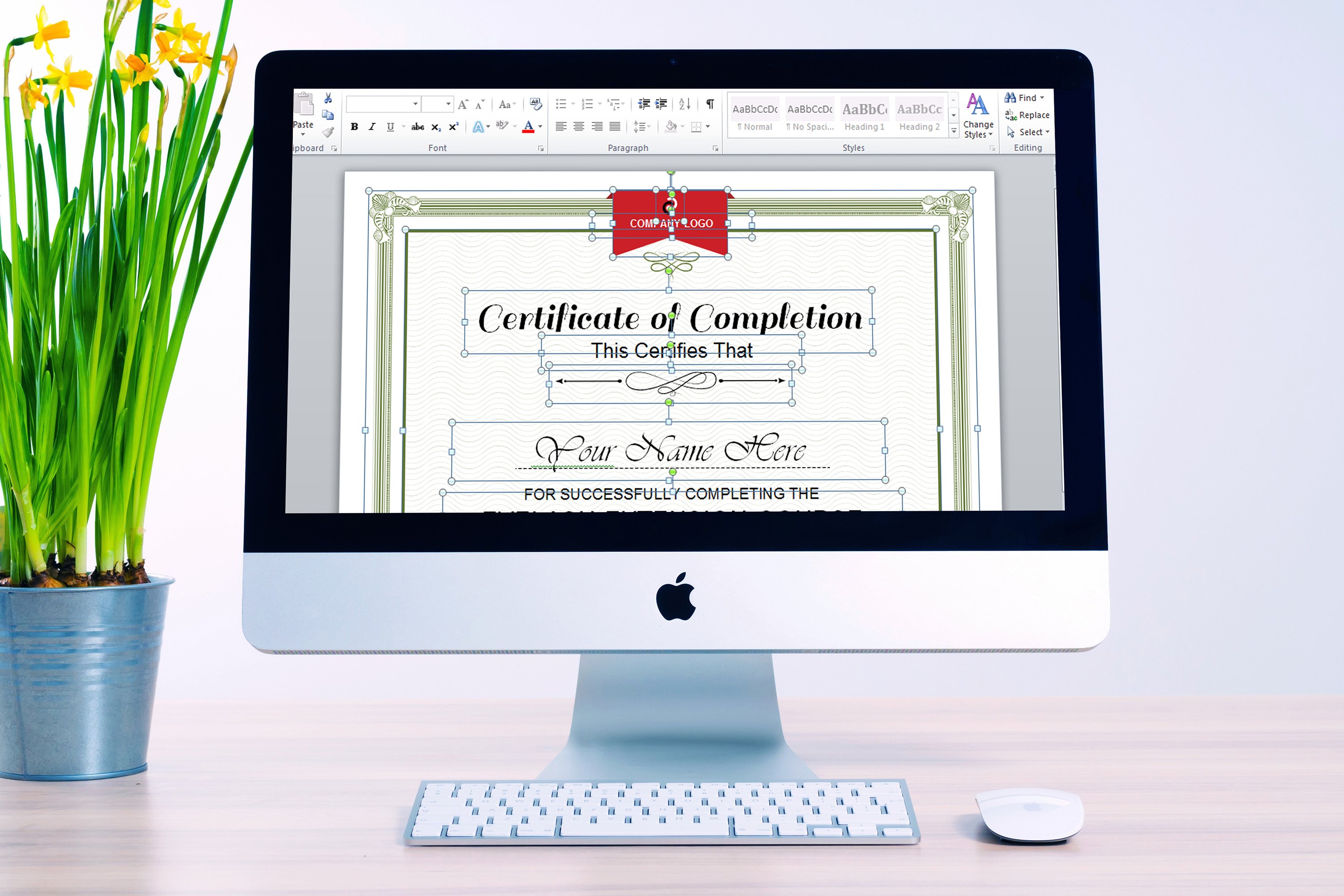 certificate template6 630