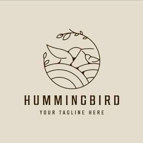humming and little bird logo line cover image.