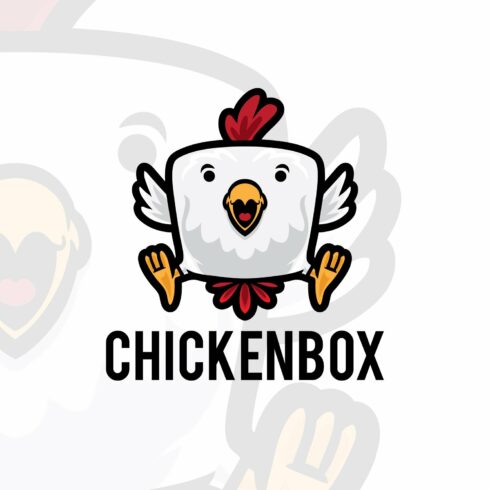 Chicken Box Cartoon Logo Mascot cover image.