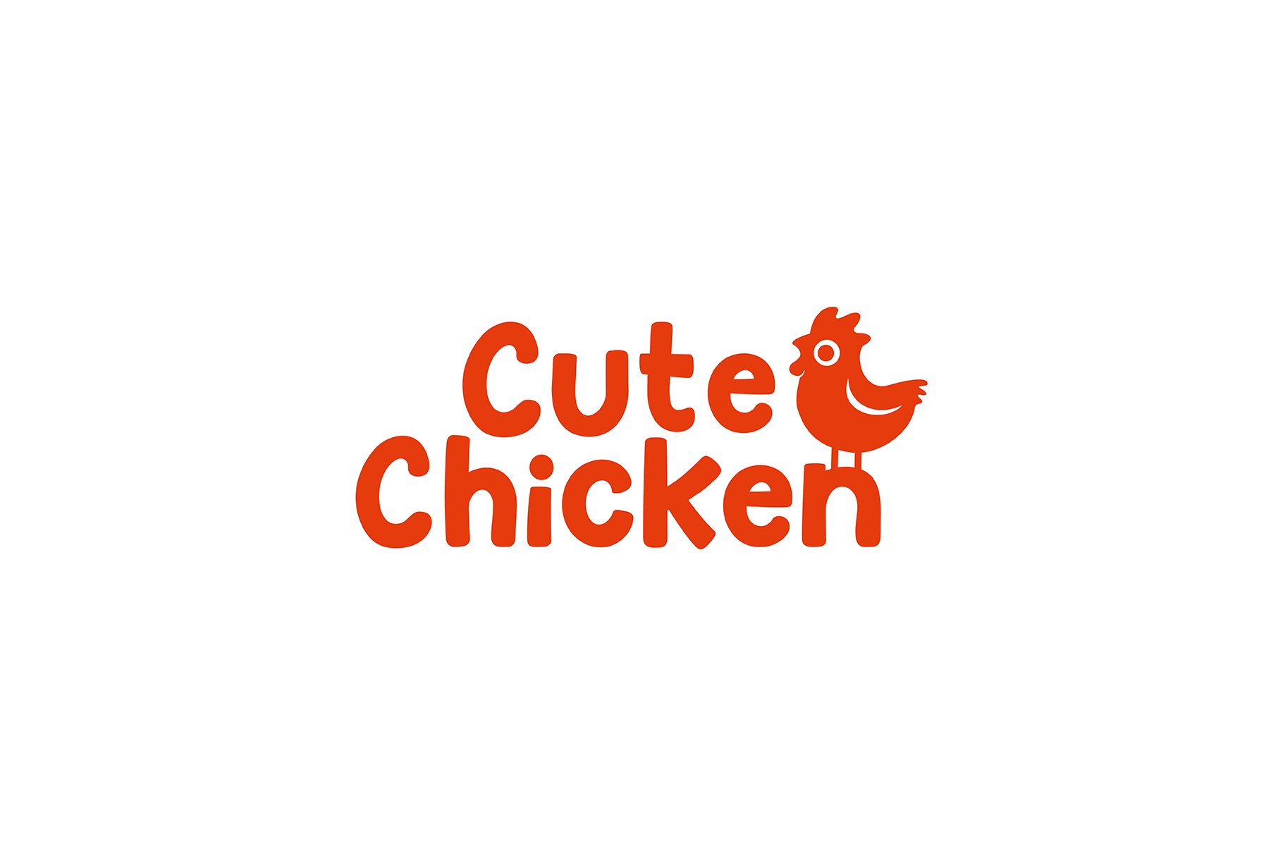 restaurant logo with rooster and heart