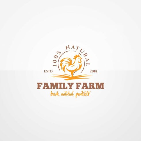 Chicken Logo Template cover image.