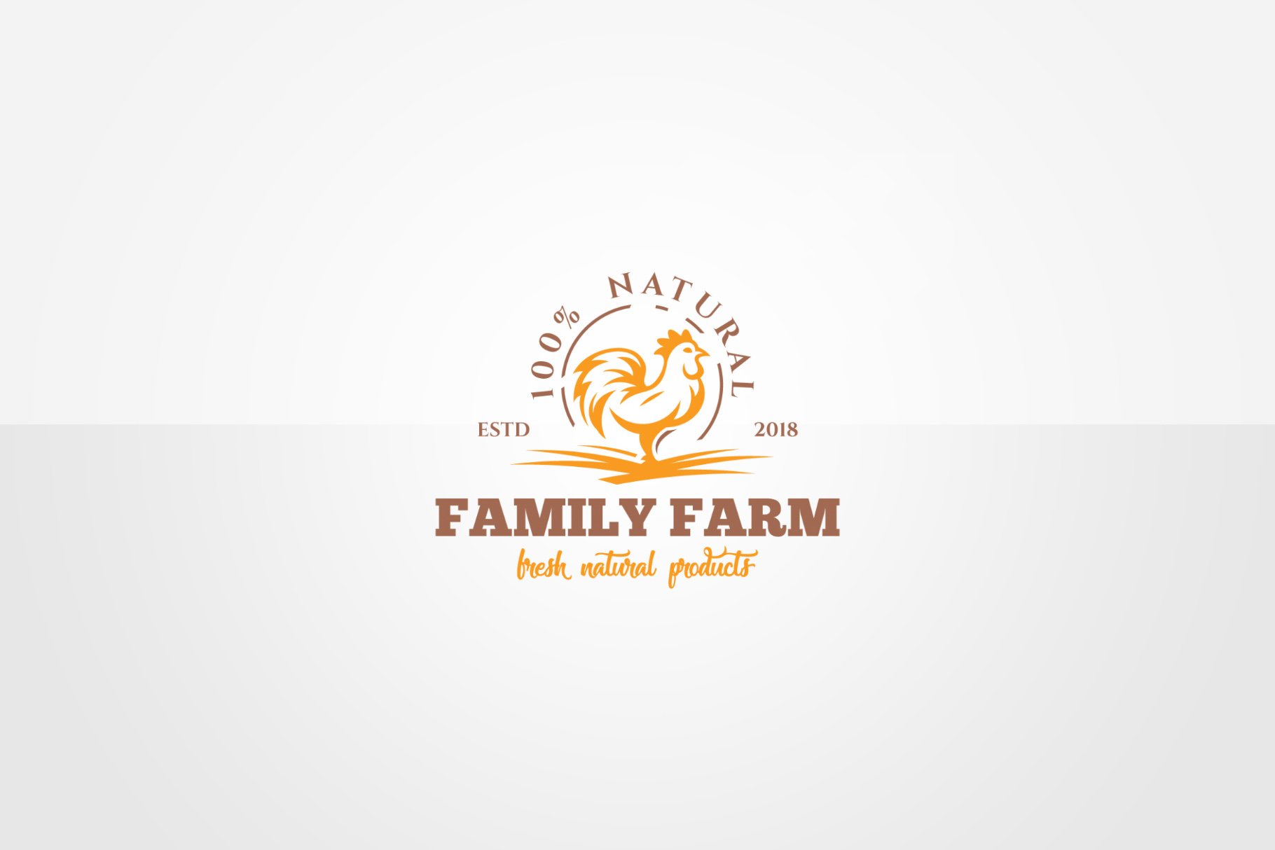 Chicken Logo Template cover image.