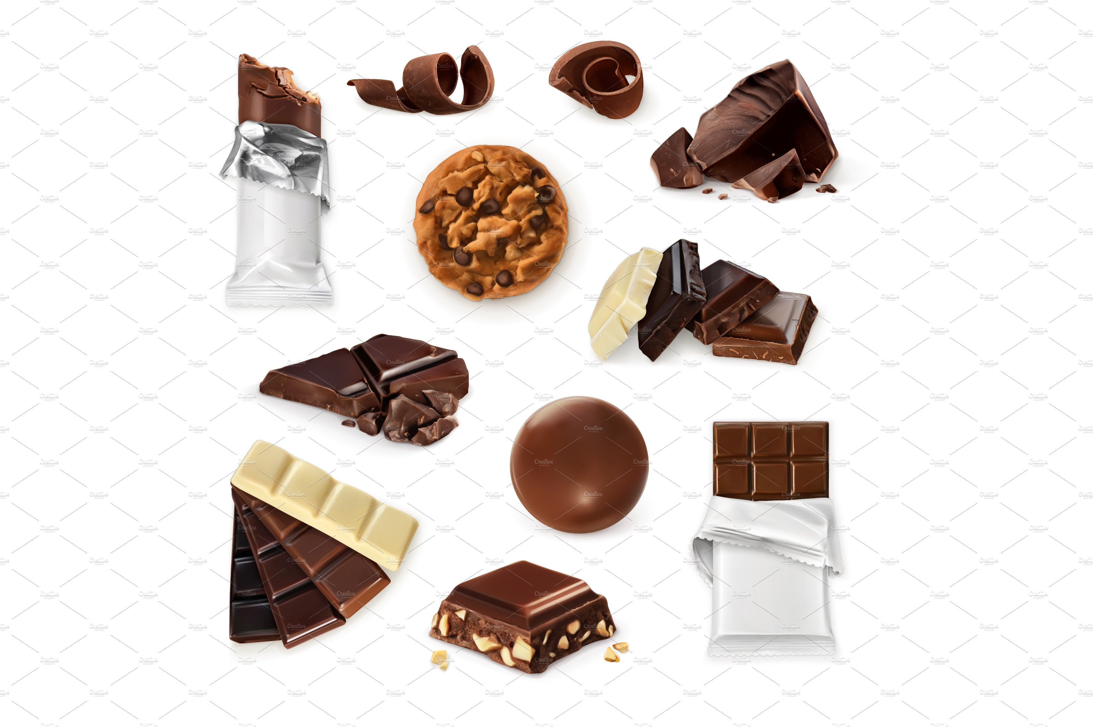 Chocolate Wrapper Vector Art, Icons, and Graphics for Free Download