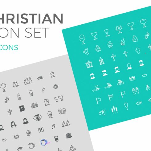 Christian Vector Icons cover image.