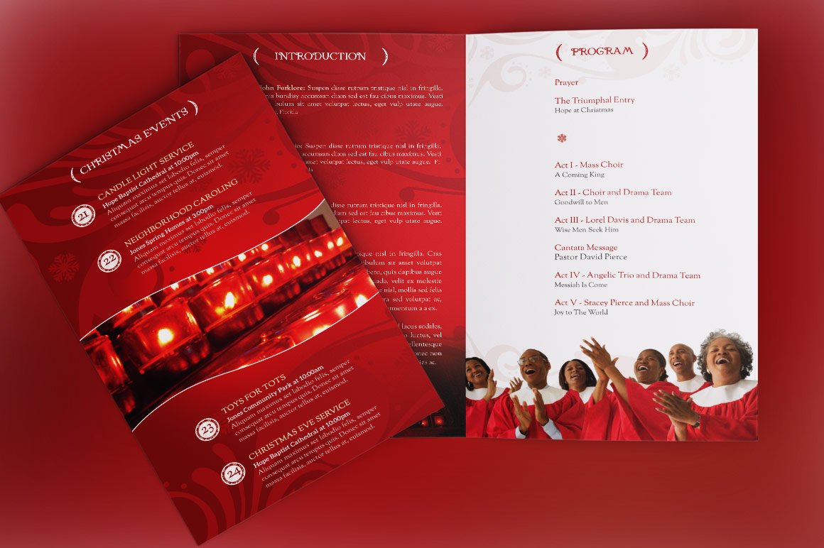 christmas cantata program template preview 4 44