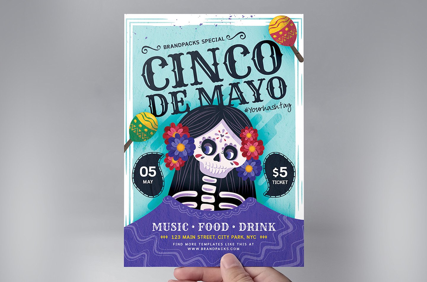 Cinco De Mayo Flyers / Posters Vol.3 preview image.