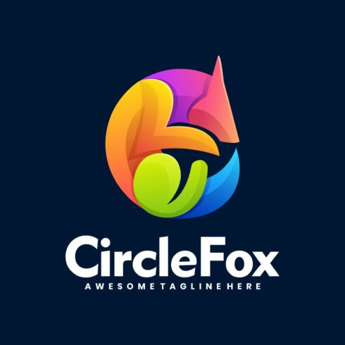 Circle Fox Gradient Colorful Style cover image.