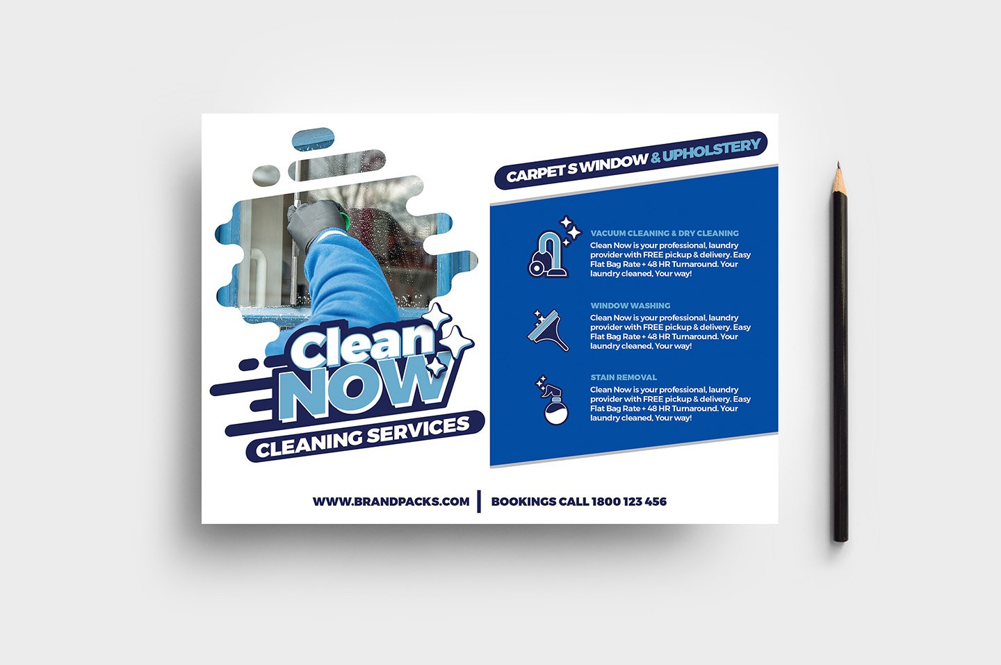 cleaning service flyer template 706