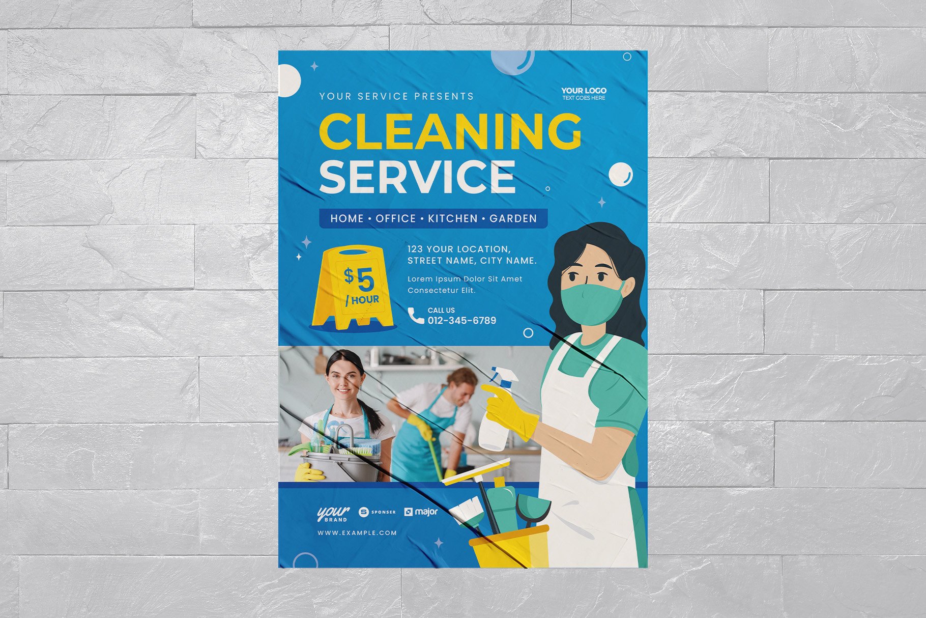 cleaning service flyer template 02 401