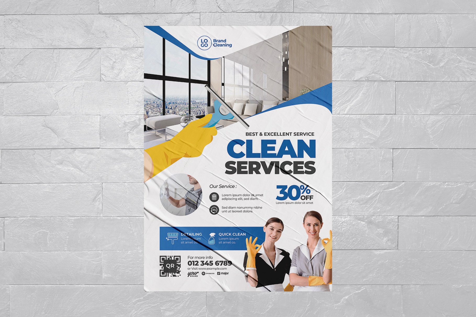 cleaning service flyer template 02 559