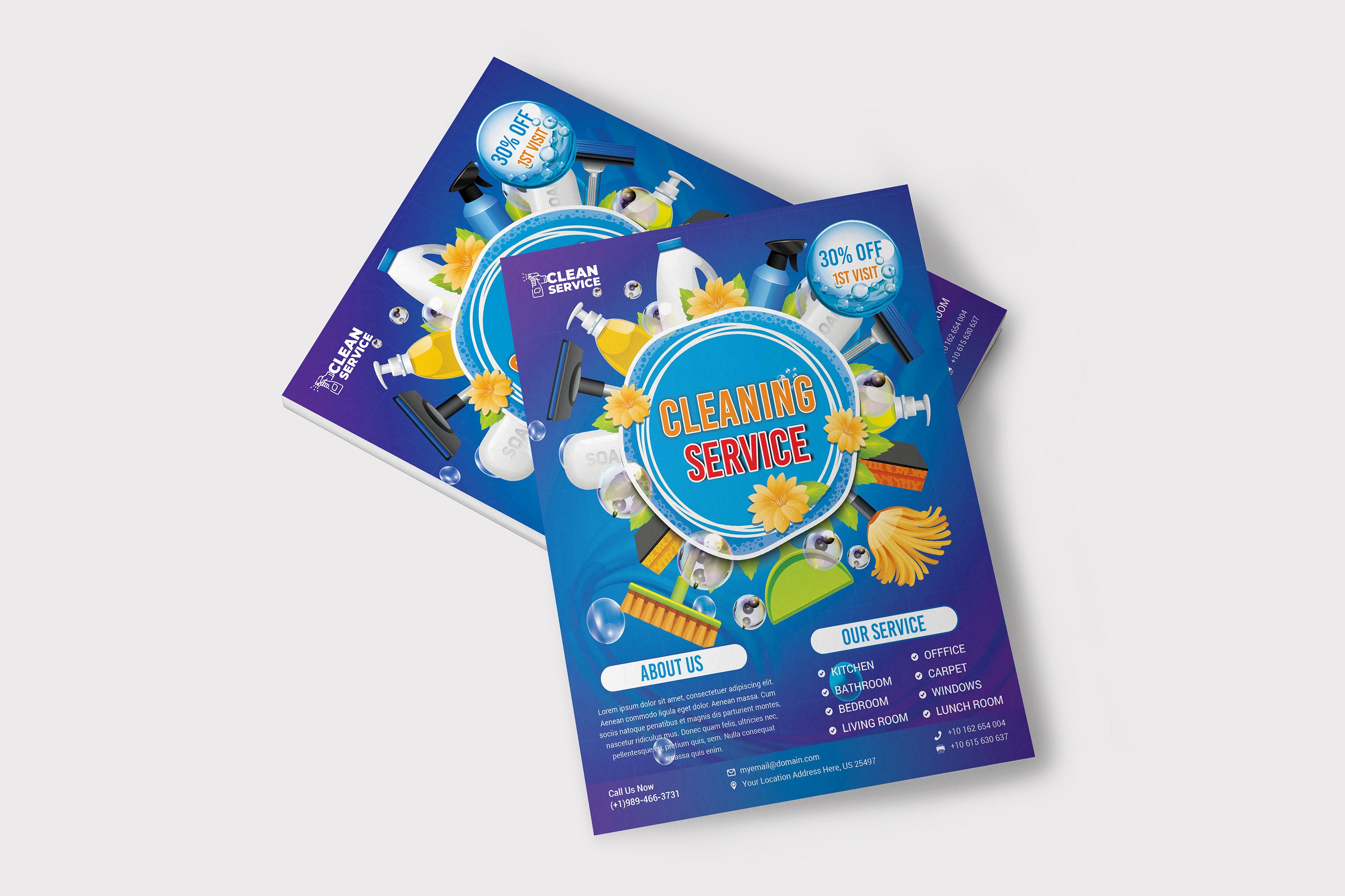 cleaning service flyer template3 137