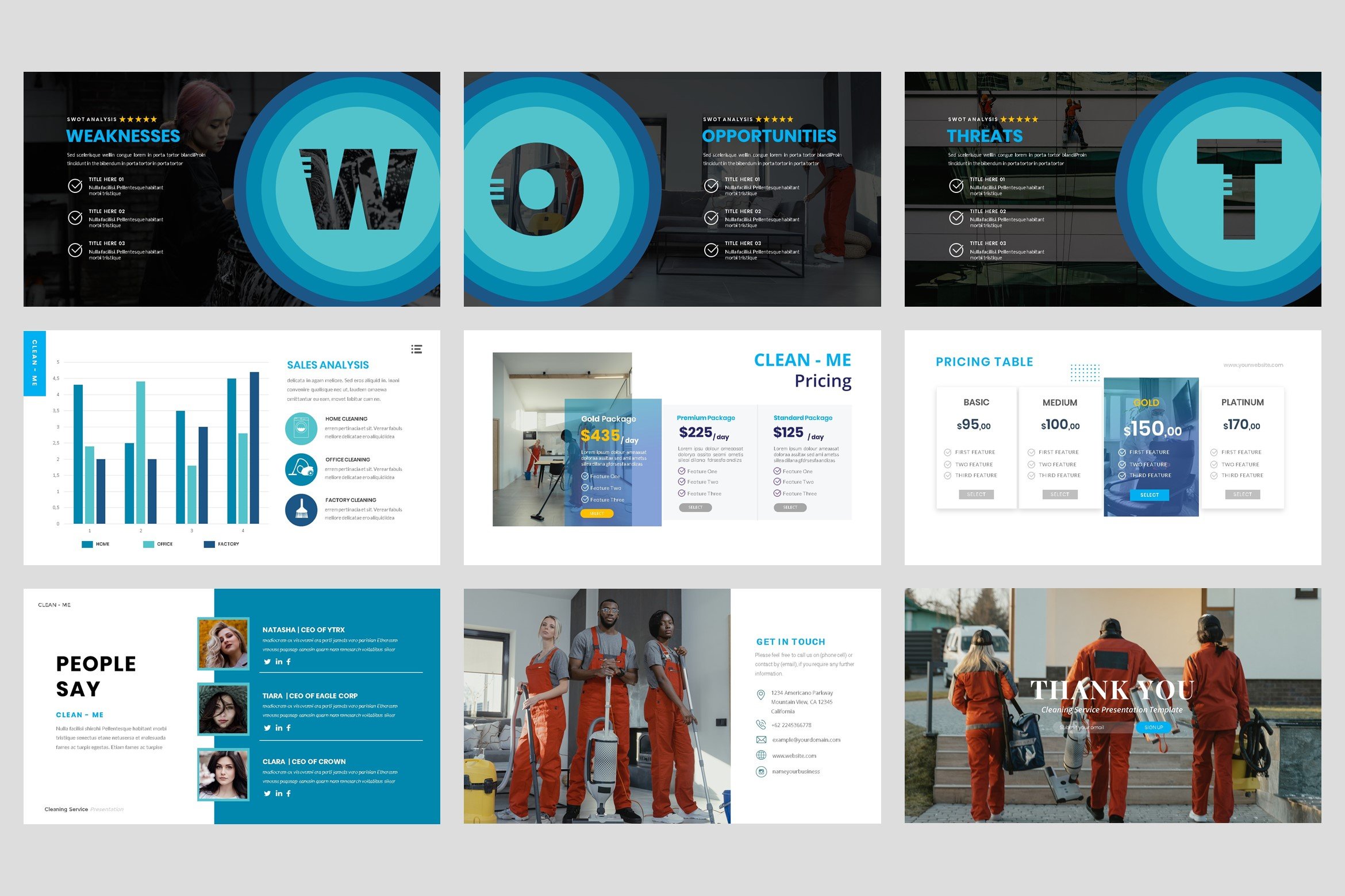cleaning service presentation template4 502