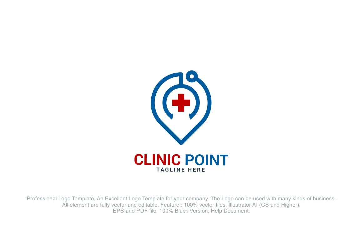 Local Clinic - Health Pin Logo cover image.