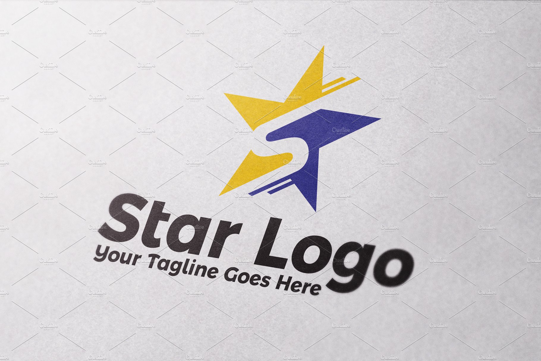 Star Logo | Letter S logo preview image.