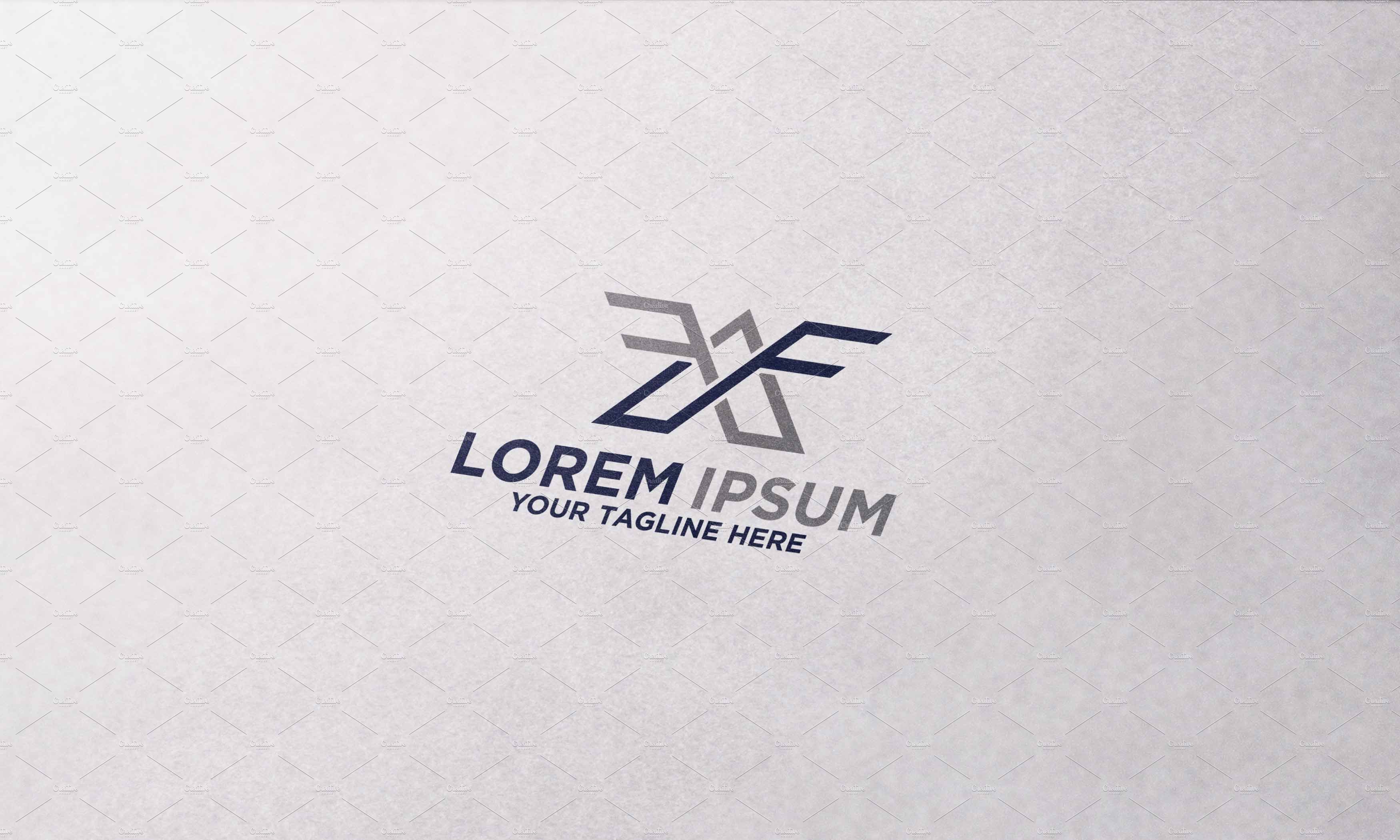 Letter FF, Business purpose logo des preview image.
