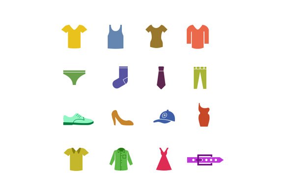 Clothing Icon Pack cover image.