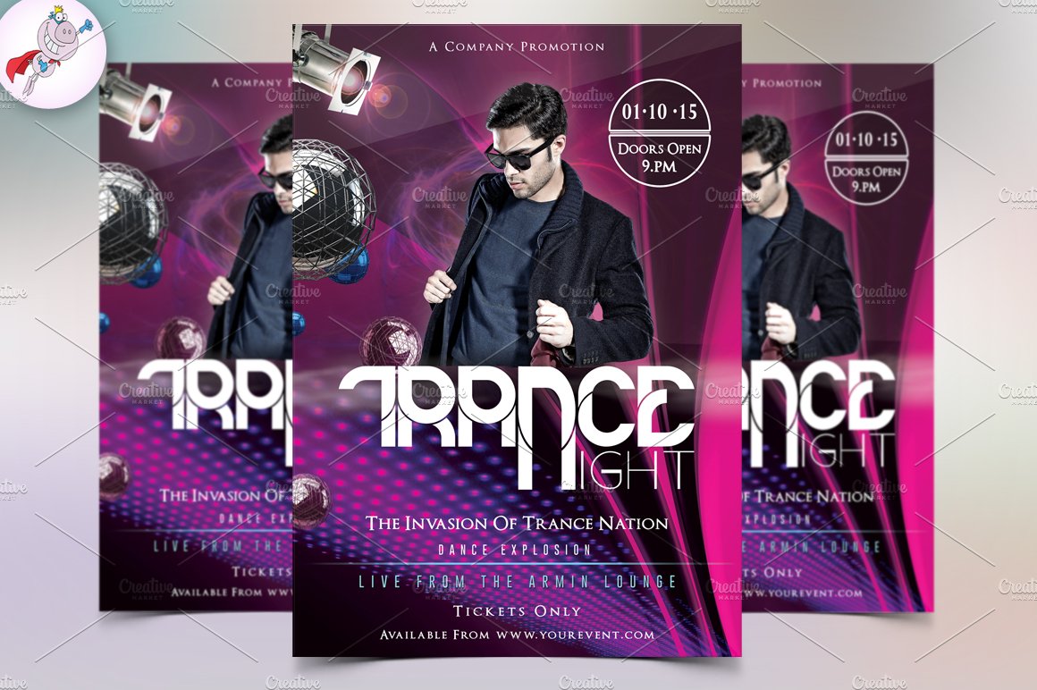 Dance Flyer Template cover image.