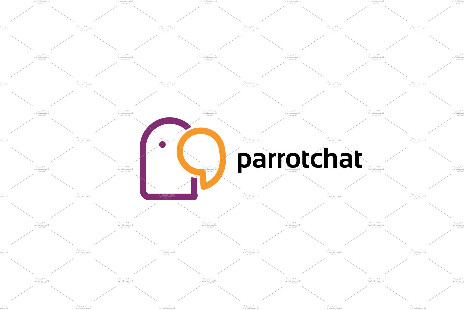 parrot chat logo cover image.