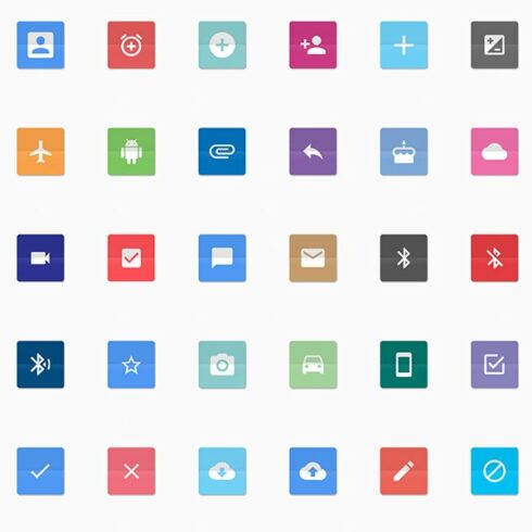 Material Design Icons cover image.