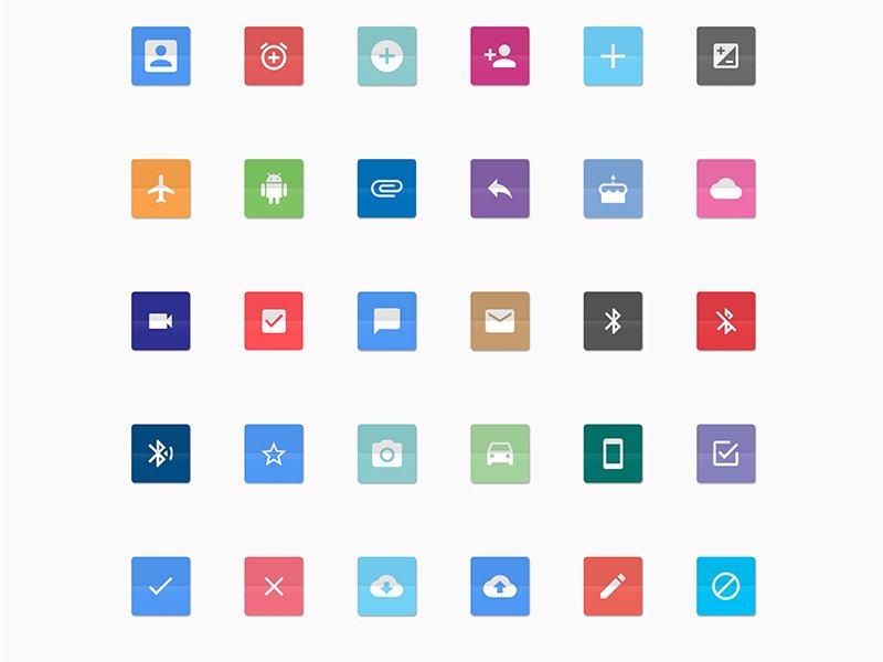 Material Design Icons cover image.