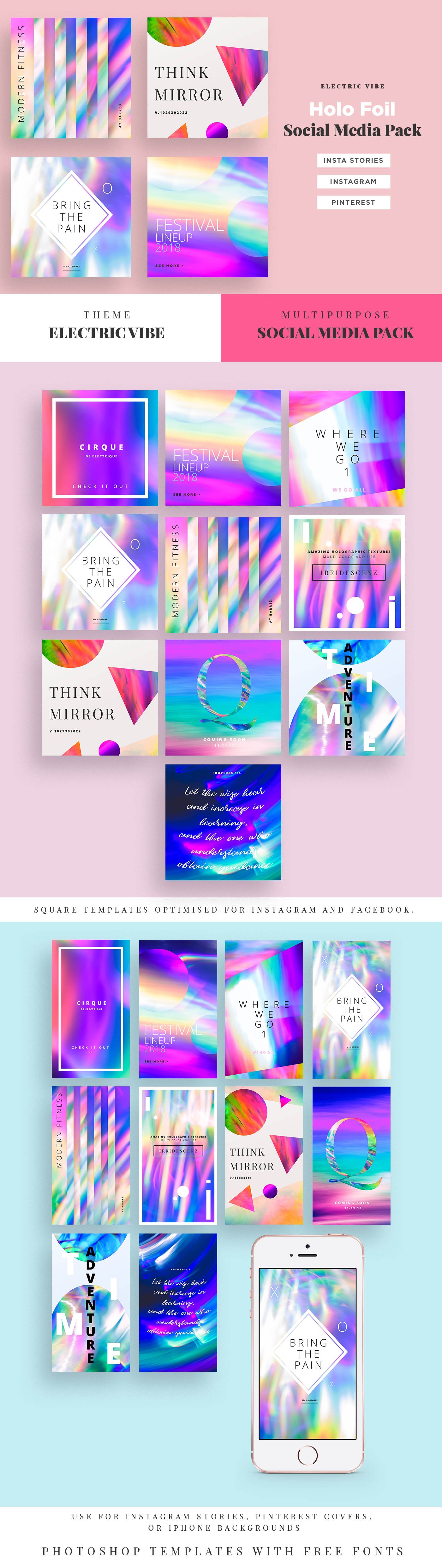 HOLO - Holographic Textures Collection on Behance  Texture graphic design,  Holographic, Holographic wallpapers