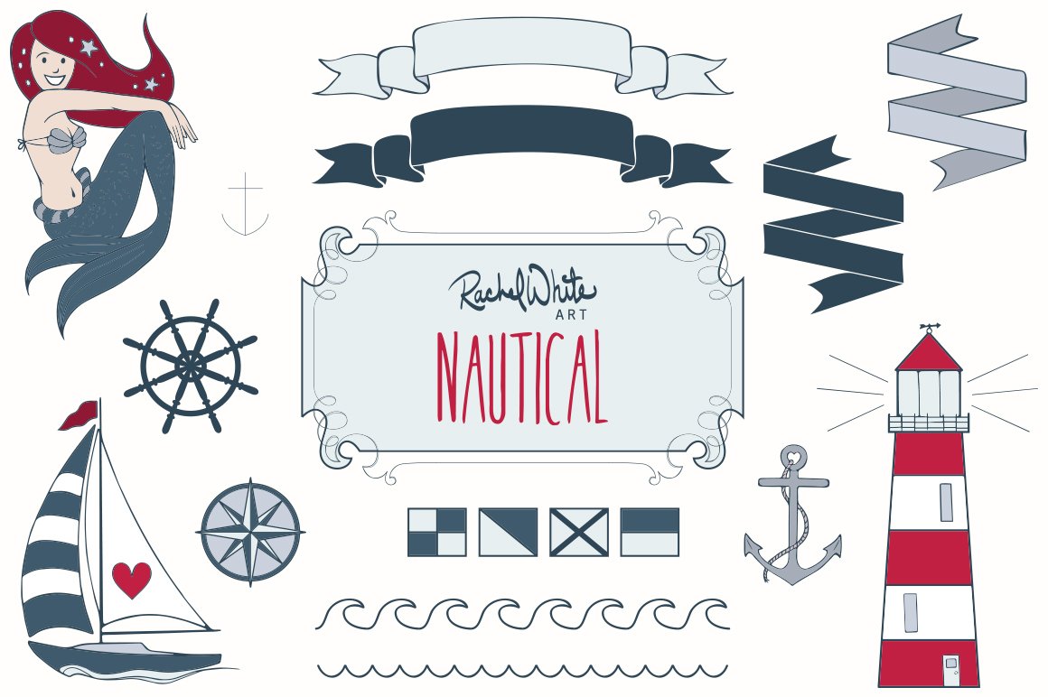 Nautical, Vector & PNG preview image.
