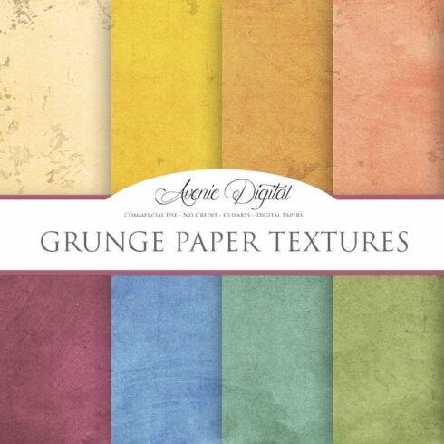 Grunge Paper Textures cover image.