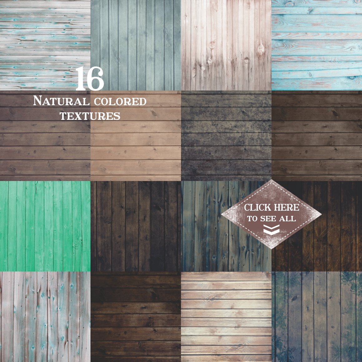 70 Vintage Wood Textures preview image.