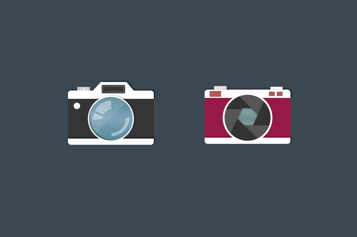 Funky Camera Icons cover image.