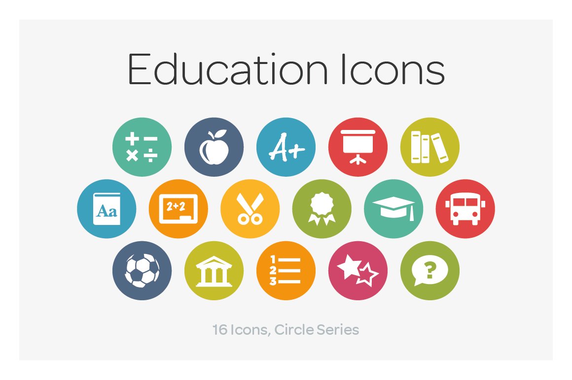 Circle Icons: Education cover image.