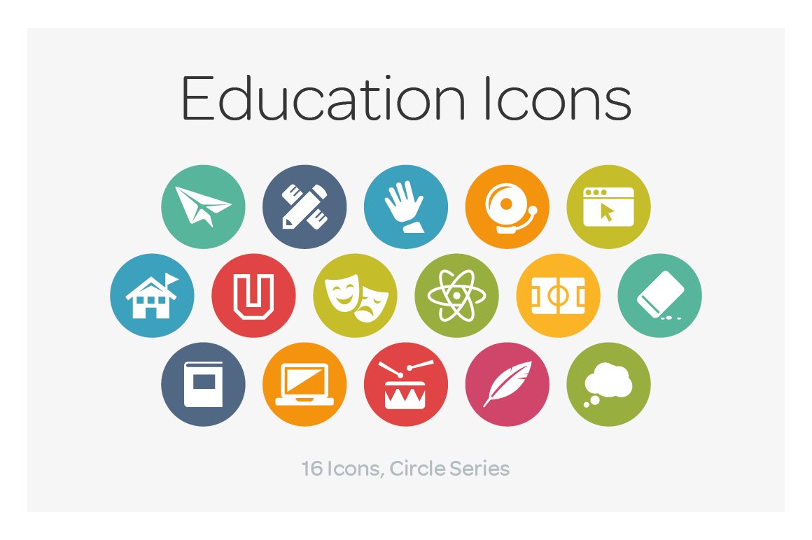 Circle Icons: Education cover image.