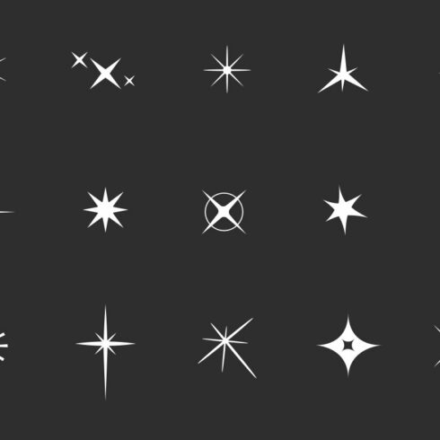 15 Sparkle Light Icons cover image.