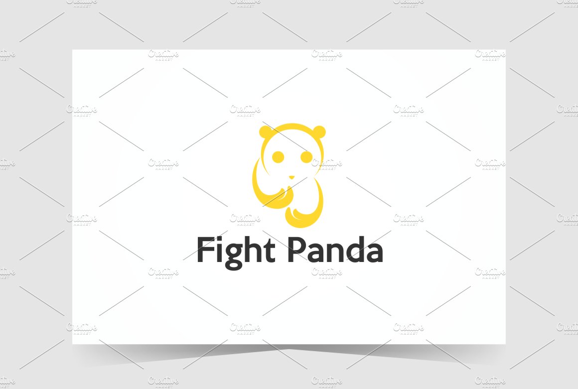 Fight Panda - Logo preview image.