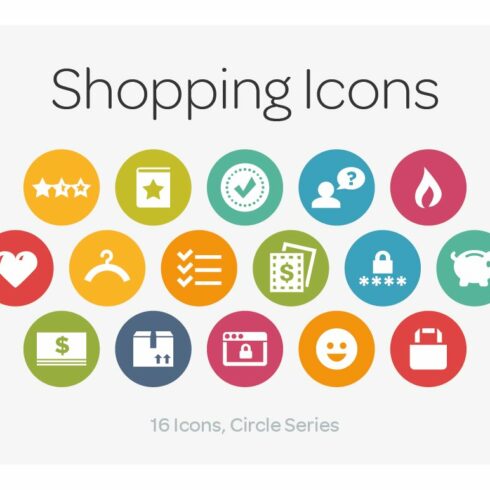 Circle Icons: Shopping cover image.