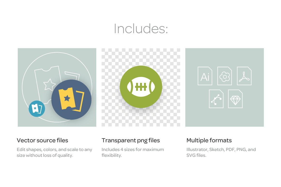Circle Icons: Education preview image.