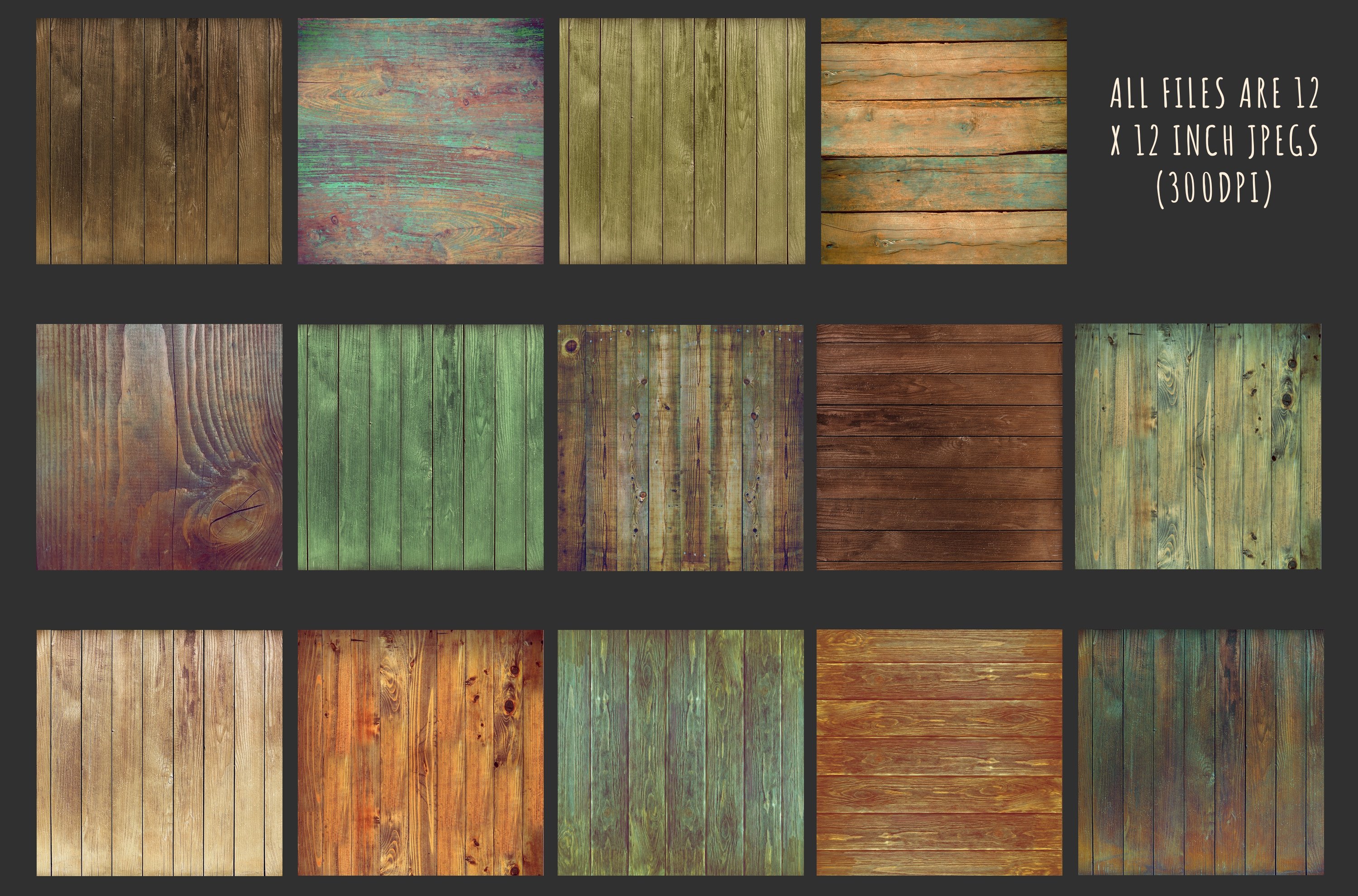 Fall wood backgrounds preview image.