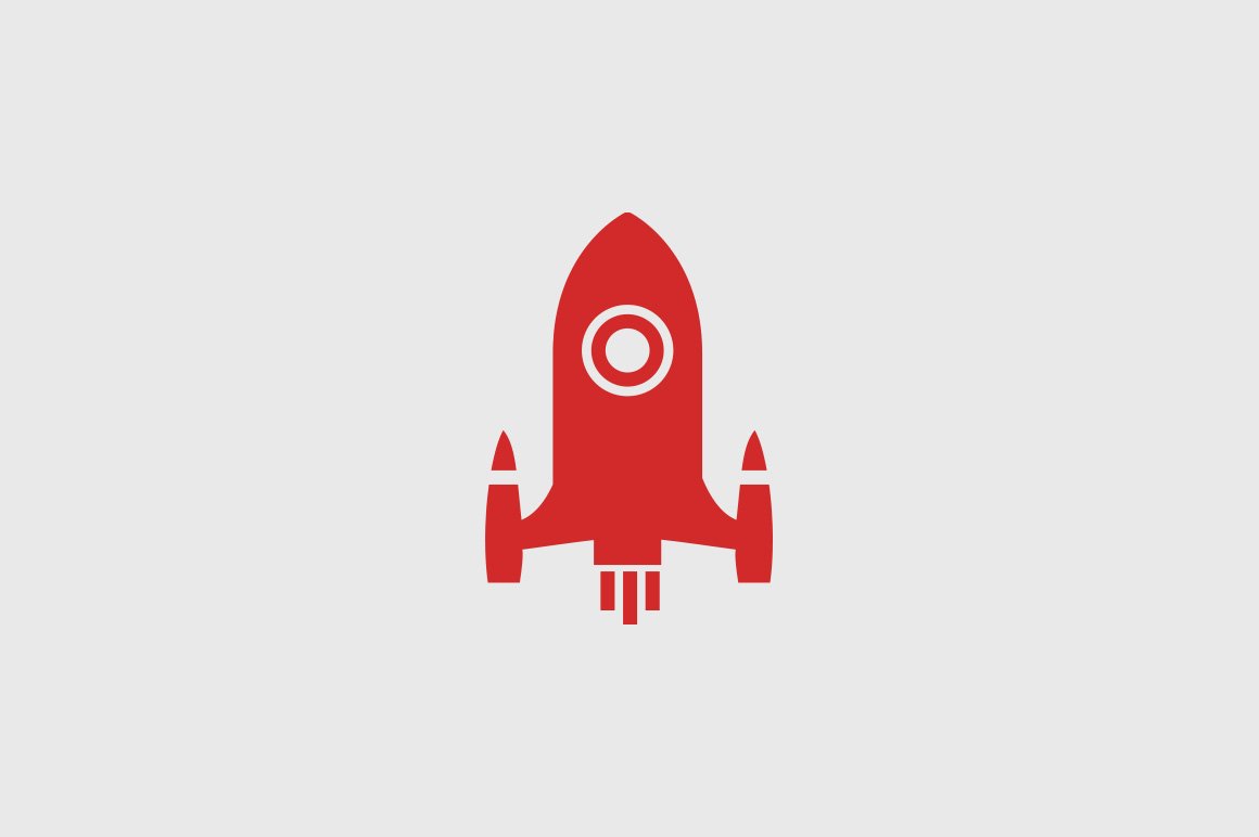 12 Rocket Icons preview image.