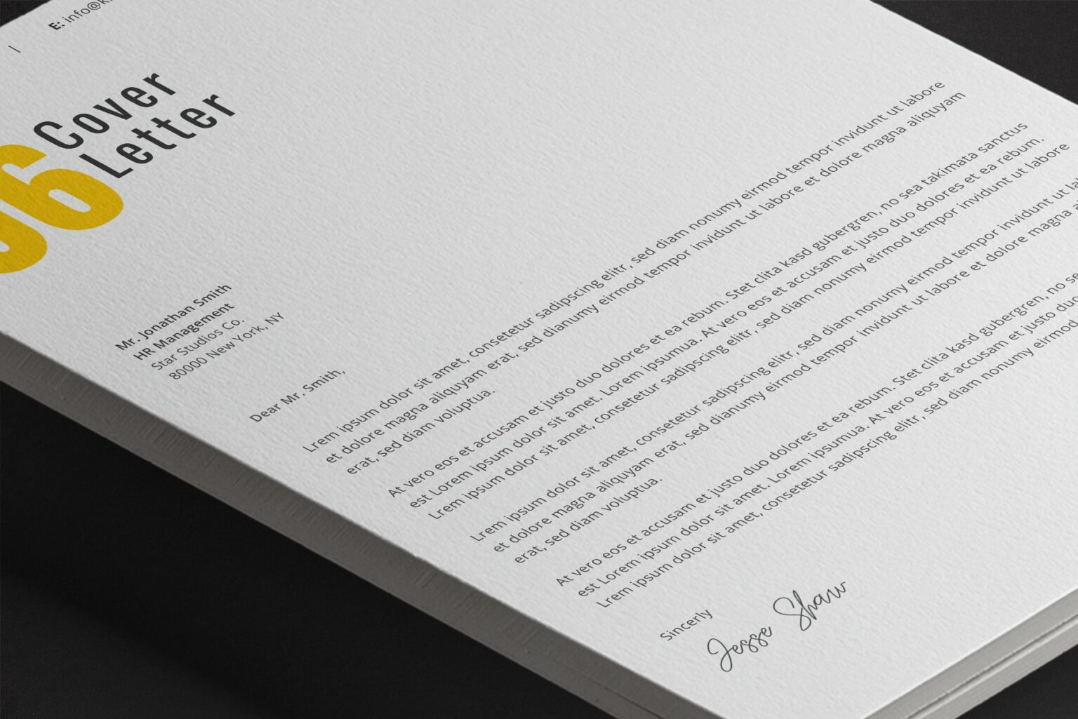 Jesse Resume Template MasterBundles Jesse Resume Template MasterBundles