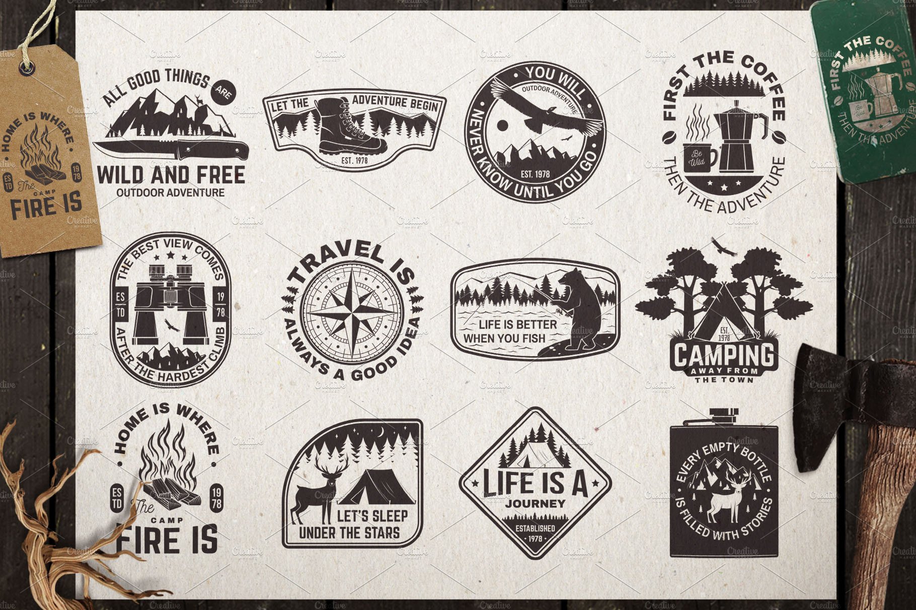 Adventure Badges preview image.