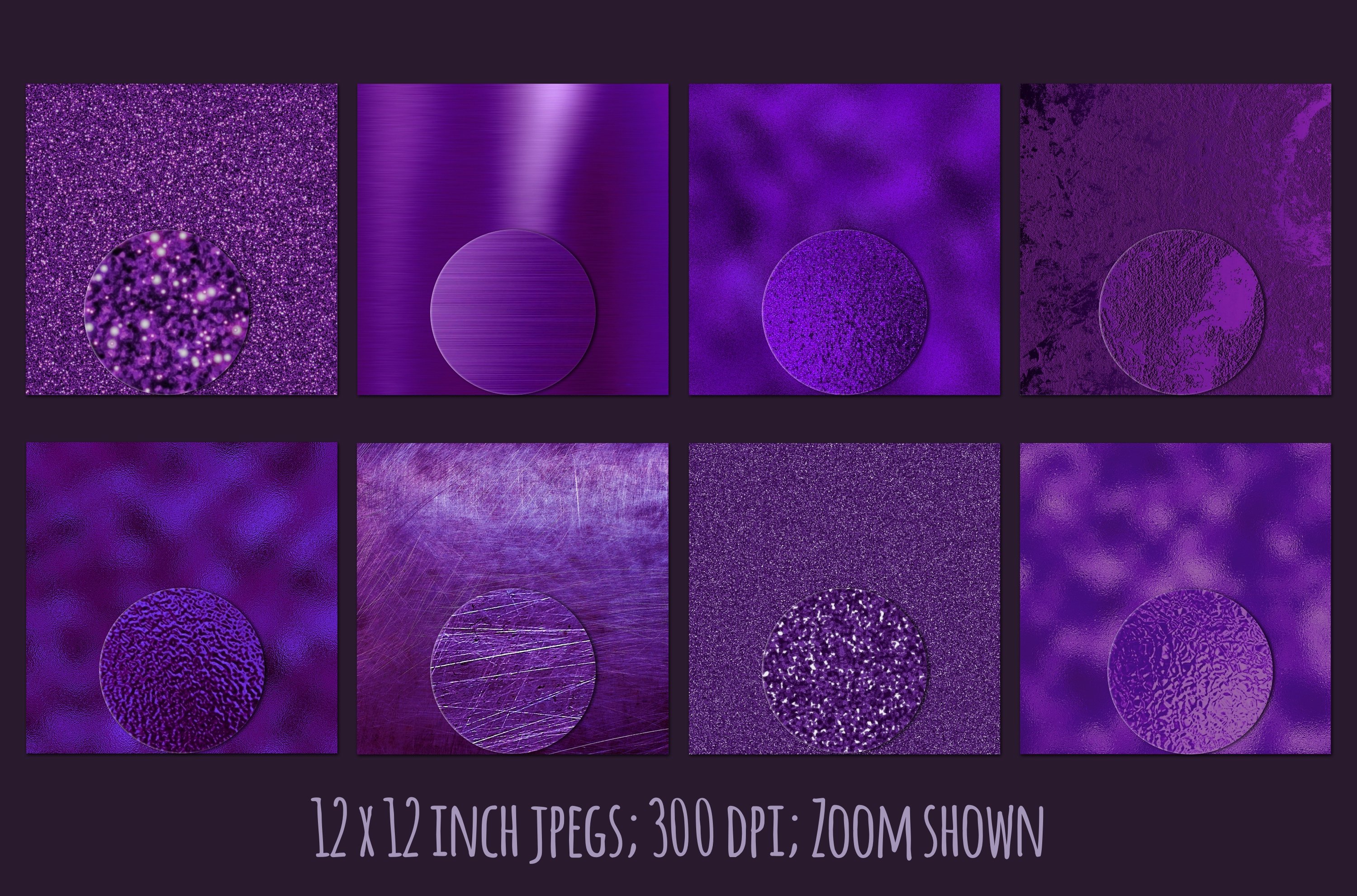 Purple textures preview image.
