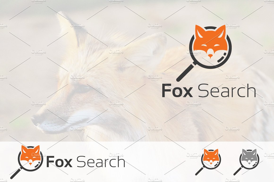 Smart Fox Search Detective Logo cover image.