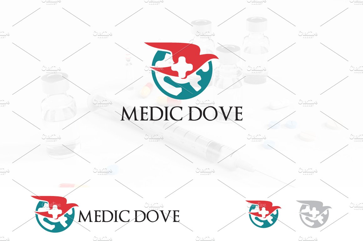 Flying Dove Global Health Logo cover image.