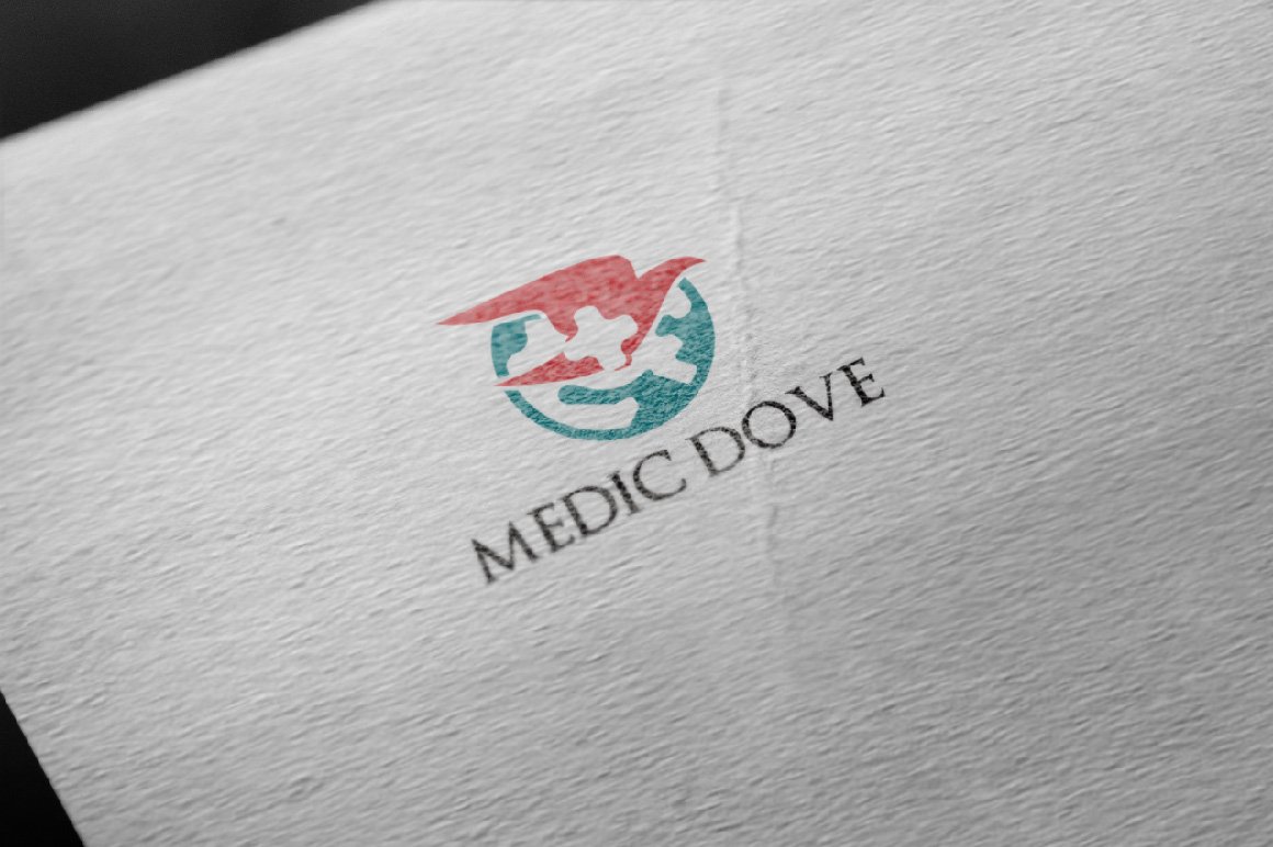Flying Dove Global Health Logo preview image.