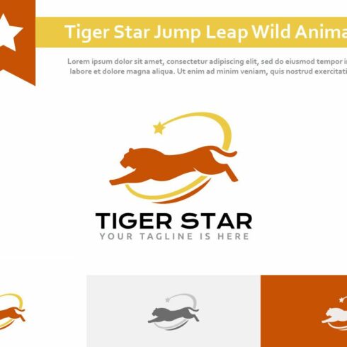 Tiger Star Jump Strong Wild Logo cover image.