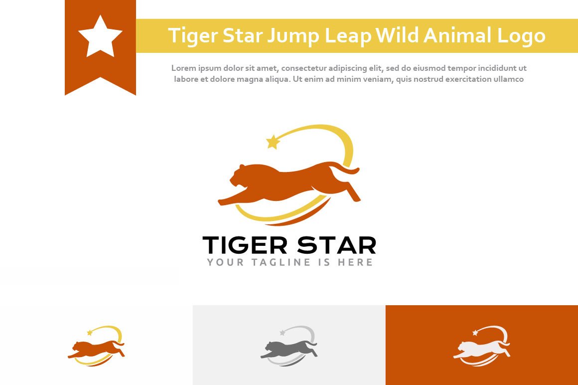 Tiger Star Jump Strong Wild Logo cover image.