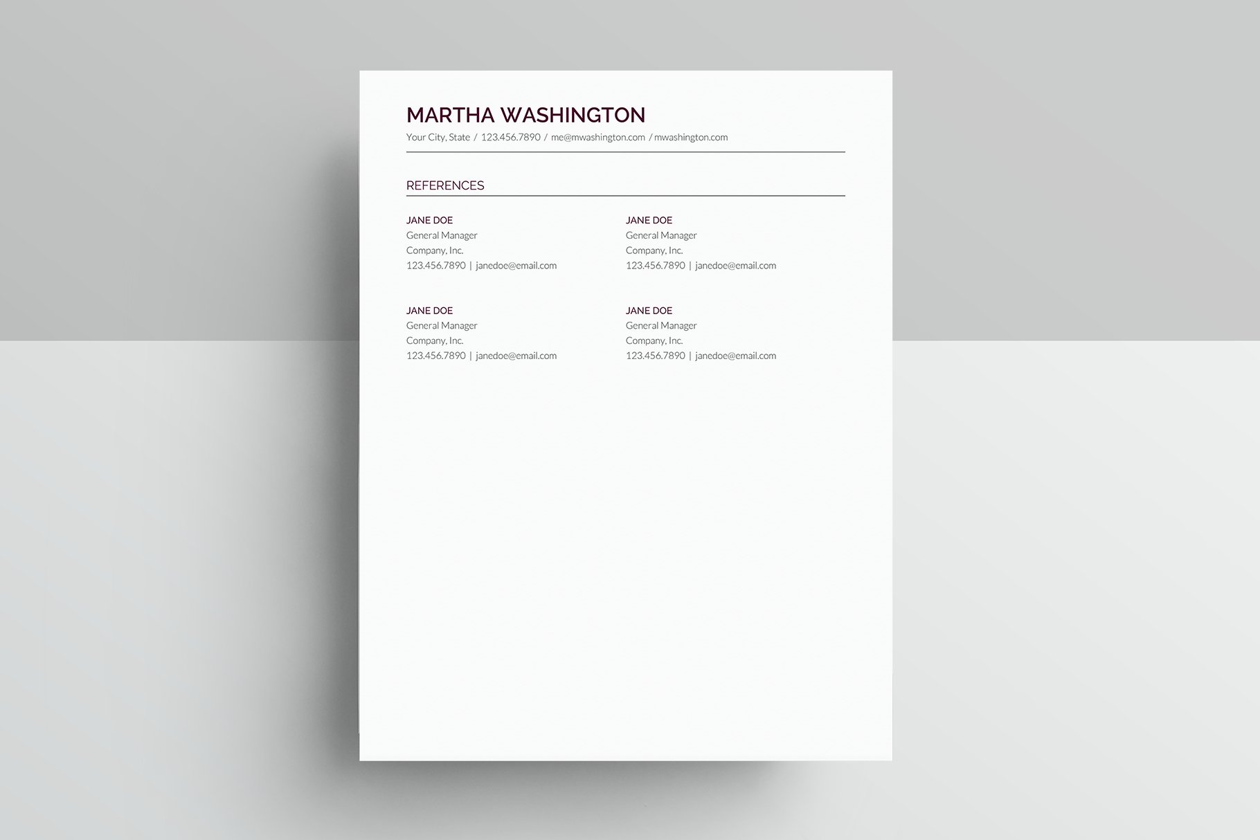 cm reference sheet rt mw 51